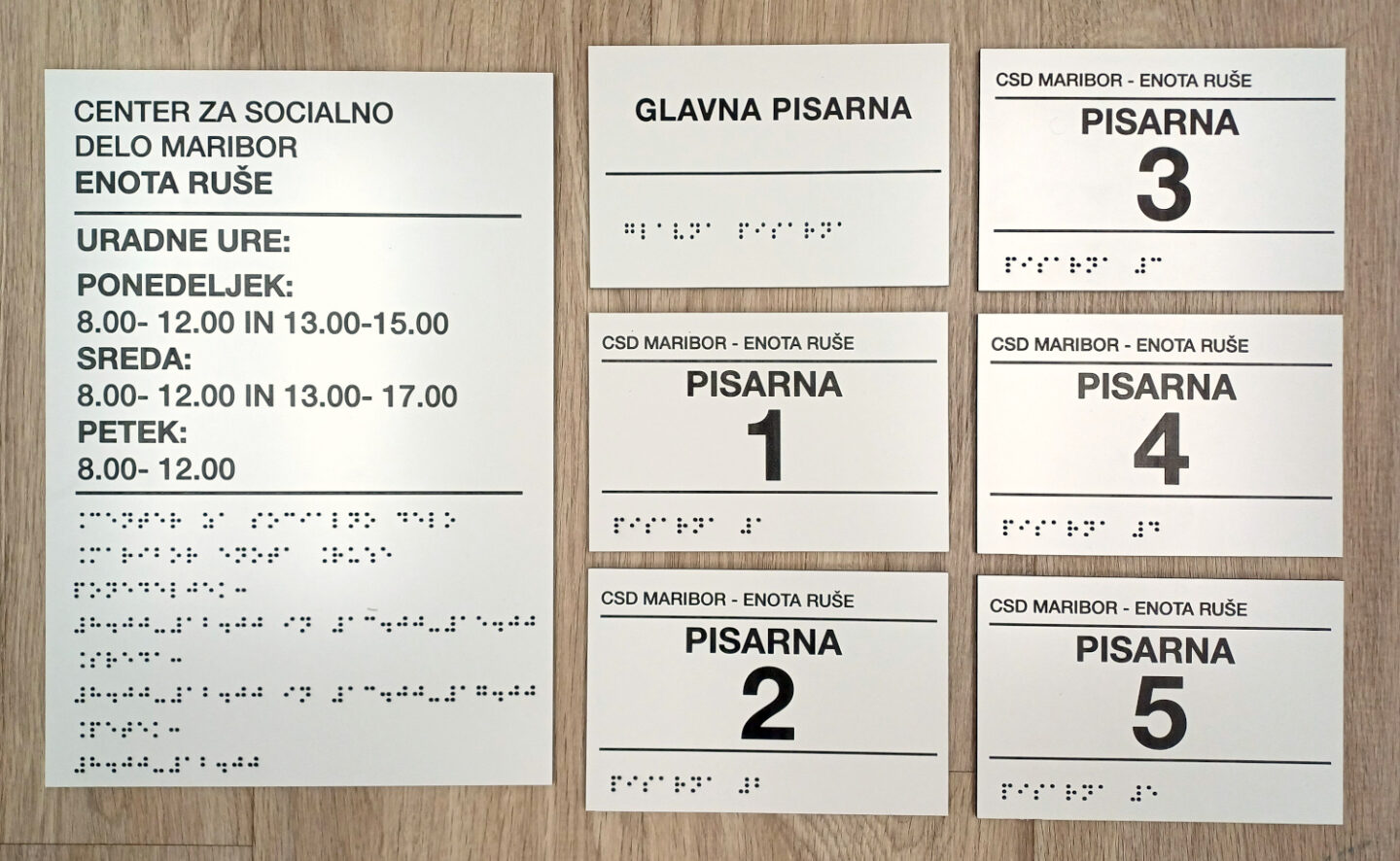 informativne tablice v brajici