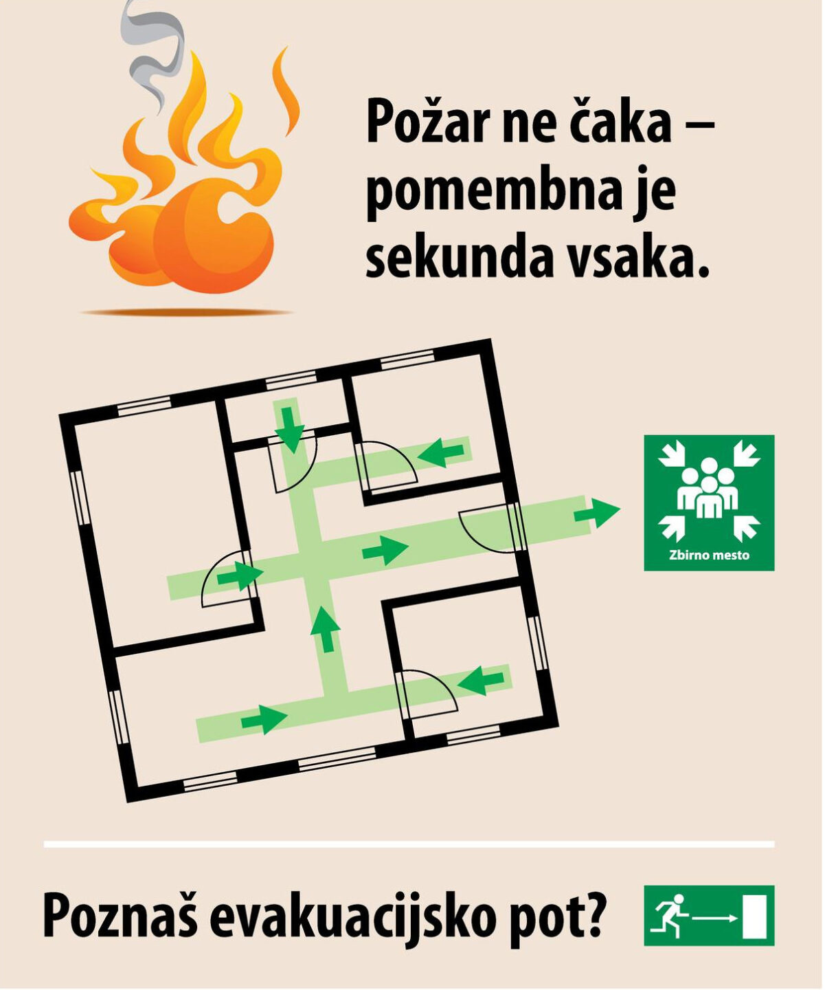 evakuacija - posvet