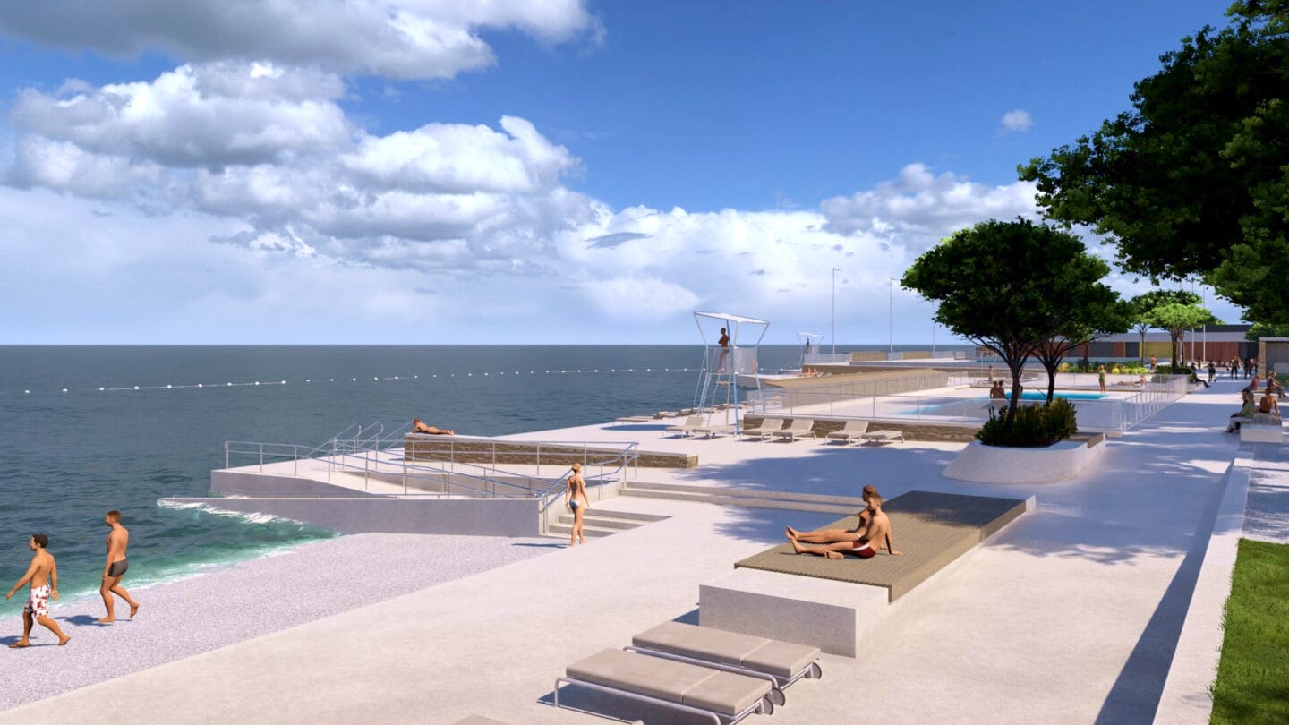 plaža žustrerna